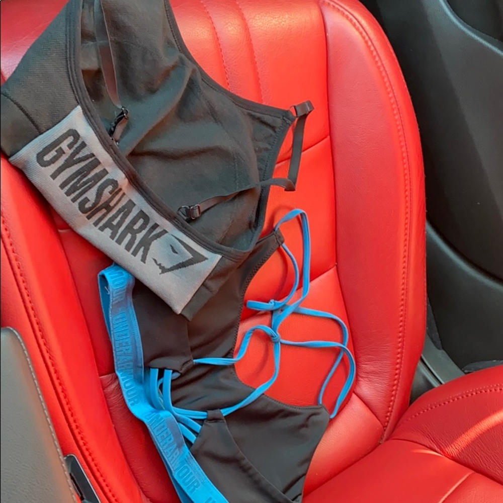 Gym Shark & Under amour sports bras 2 for 1